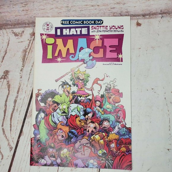 Image Comics I Hate Image Skottie Young W/ Jean Francois Beaulieu Comic Book Rat - Picture 2 of 10